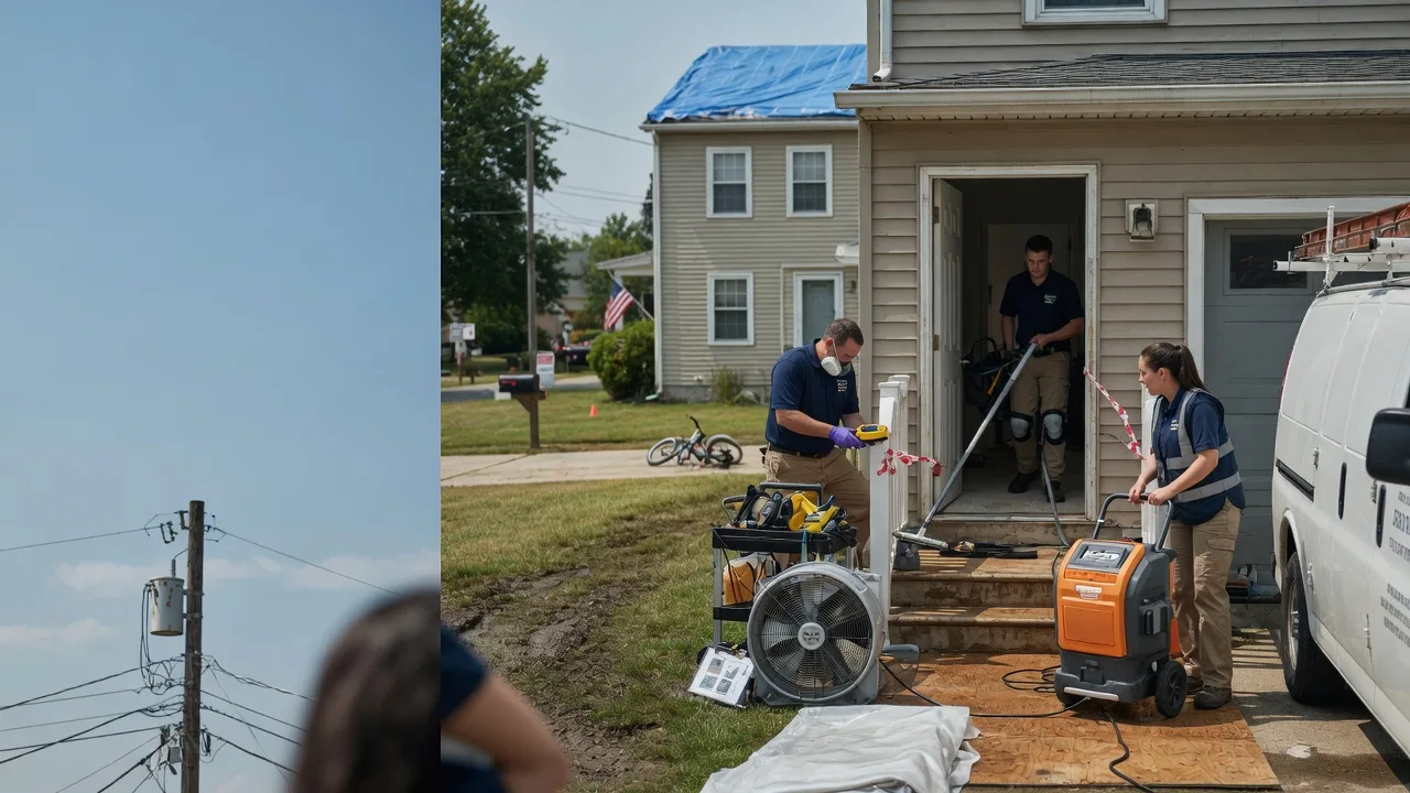 Water Damage Repair in Fithian, IL near me